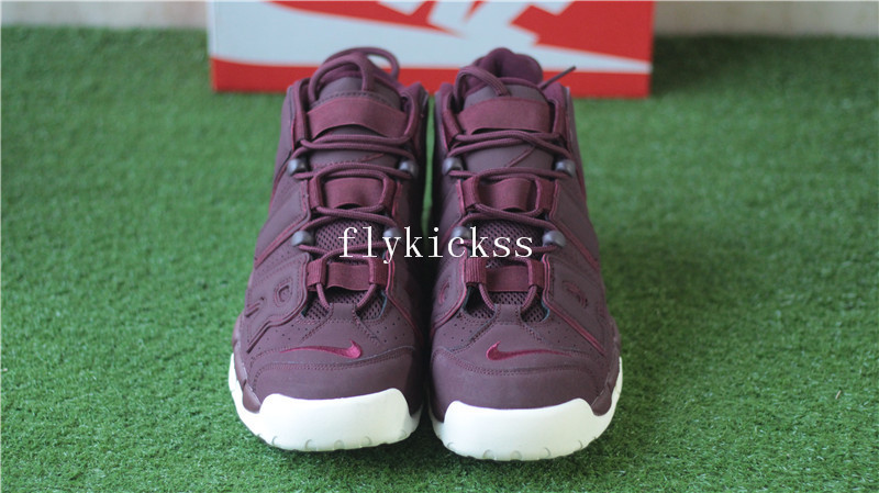 Nike Air More Uptempo Maroon Wine Red